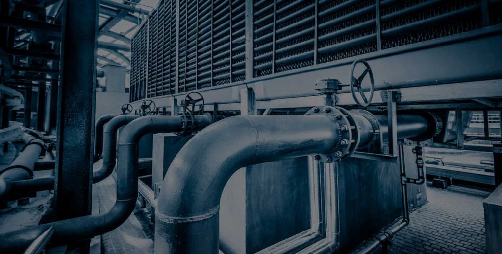 Estrutura que compõe um sistema de ventilação em edifícios